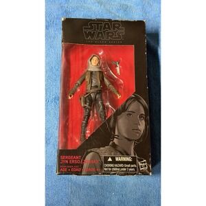 tar Wars Black Series Jyn Erso (Jedha) #22 Figure – Hasbro, Boxed